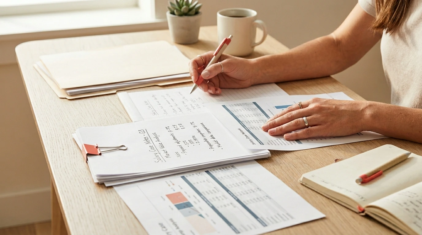 Préparation d'un dossier de négociation salariale
