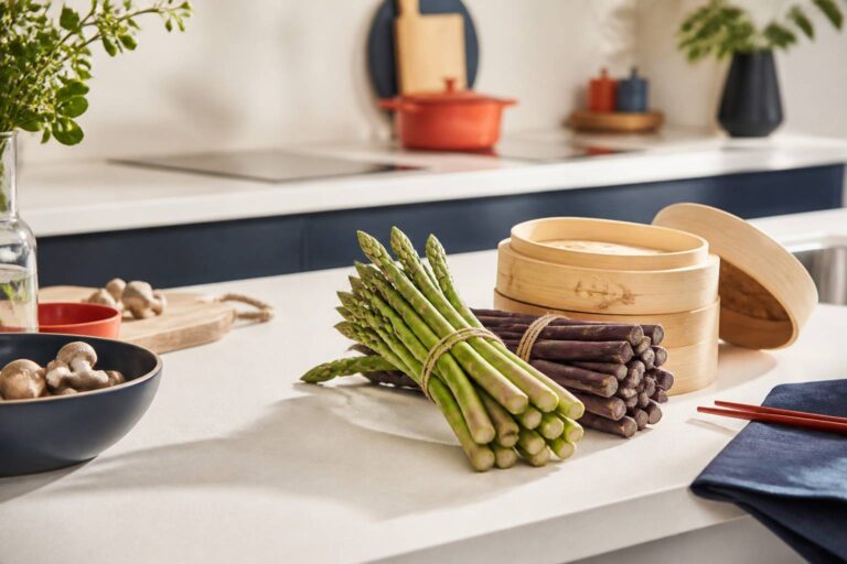 Asperges à la vapeur : le temps de cuisson parfait, pas à pas