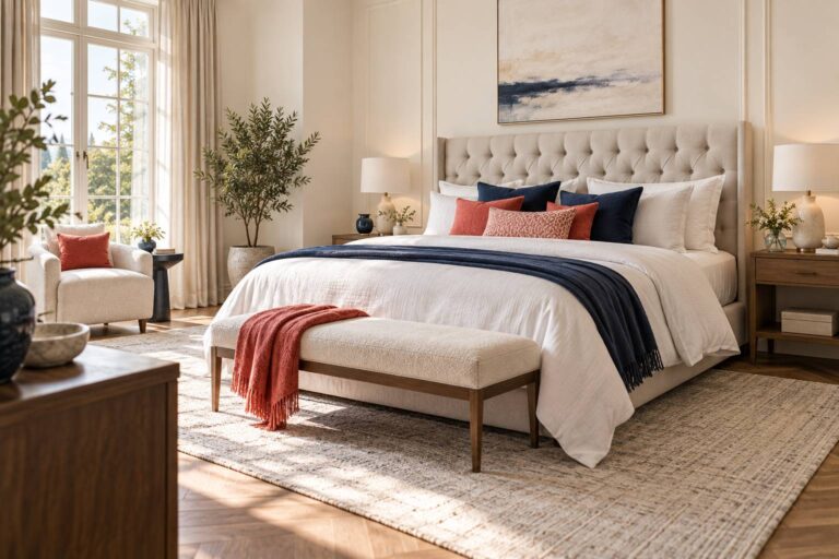 Coussins en tête de lit : nos idées déco pour sublimer la chambre