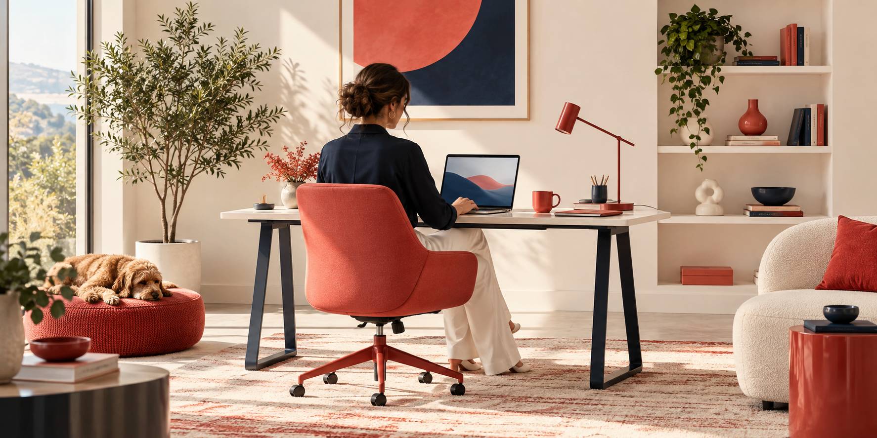 Illustration éditoriale du sujet : Jobs en remote : où trouver les meilleurs emplois 100 % télétravail