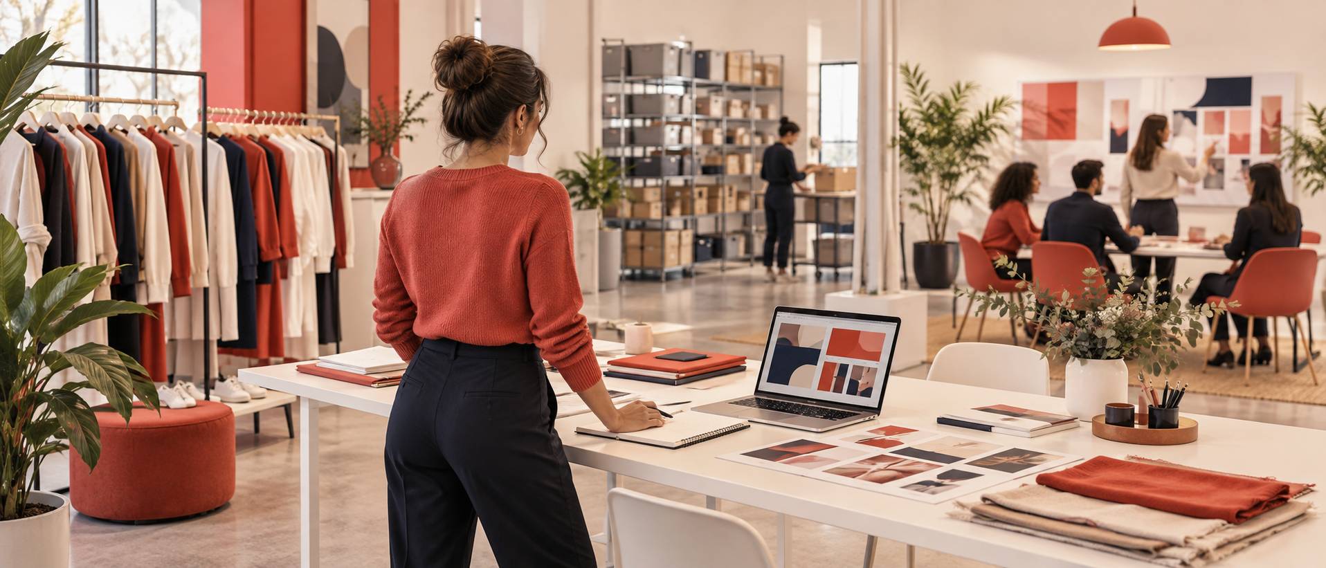 Illustration éditoriale du sujet : Kiabi recrutement : postes, salaires et conseils de candidature