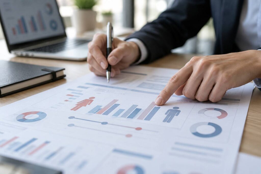 Plan de détail illustrant le sujet de l'article : Index de l&rsquo;égalité professionnelle : lire celui de son entrepris